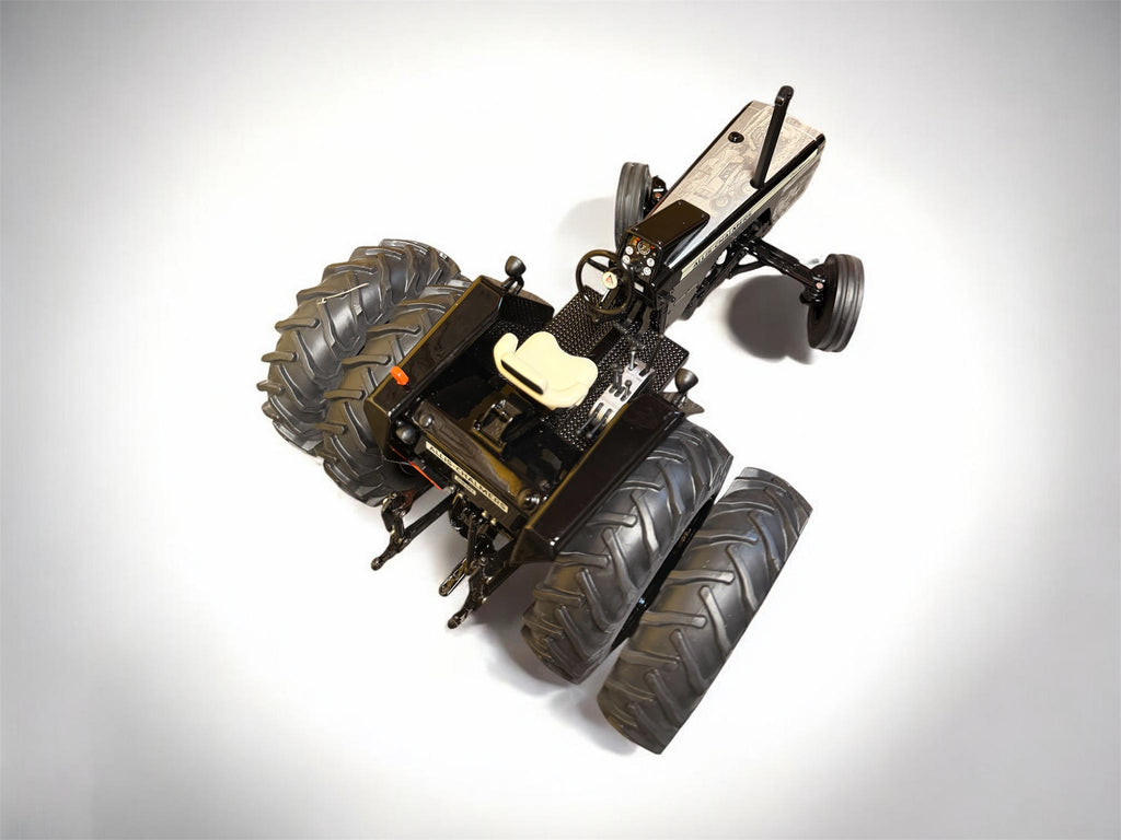 1/16 Allis Chalmers One-Ninety “Heritage Banner” Black Chase – Custom Engraved Wrap - Tractor Wrap Factory