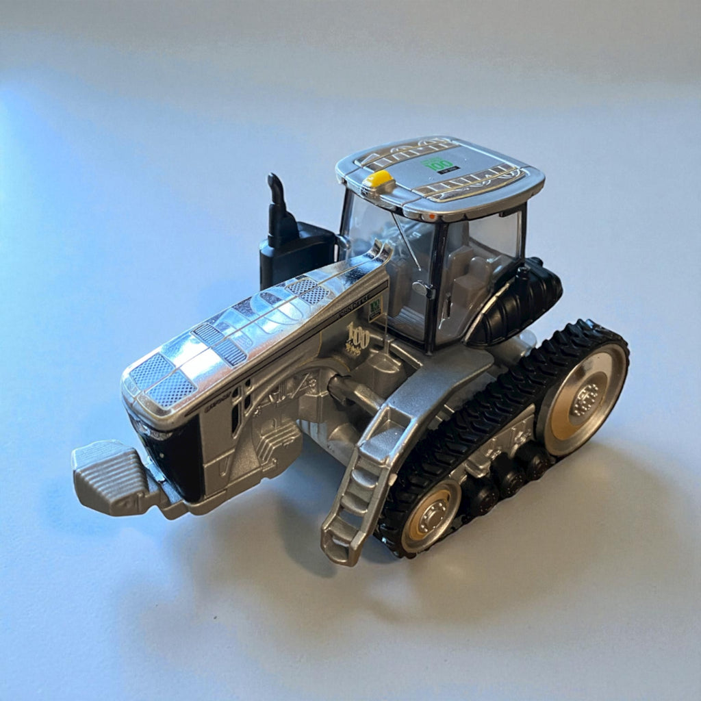 1/64 John Deere 8370RT Tractor Silver Chase - 100 Years Chrome Wrap - Tractor Wrap Factory