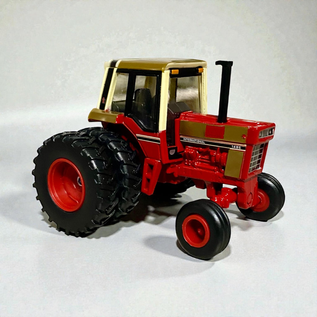 1/64 International Harvester 1486 Tri-Stripe Wide Front Tractor – Custom Gold Accent Wrap - Tractor Wrap Factory