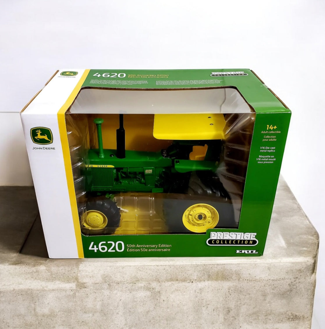 John Deere 4620 50th Anniversary 1/16 Prestige Collector Tractor, Mint Condition - Tractor Wrap Factory