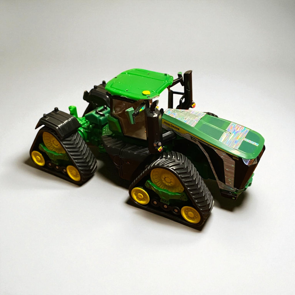 Prestige 1/64 John Deere 9RX 830 Chrome Color Change w/ Engraved Tractor Design - Tractor Wrap Factory