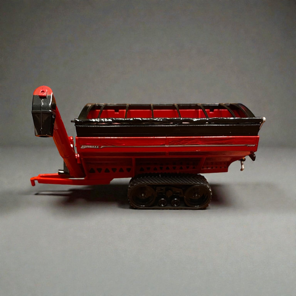 1/64 Brent 1198 Avalanche Grain Cart w/ Red Chrome Engraved “Hidden Eagle” Wrap - Tractor Wrap Factory
