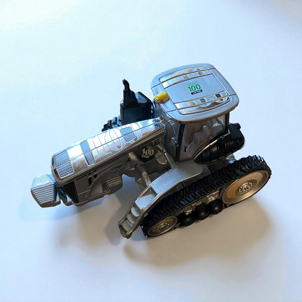 1/64 John Deere 8370RT Tractor Silver Chase - 100 Years Chrome Wrap - Tractor Wrap Factory