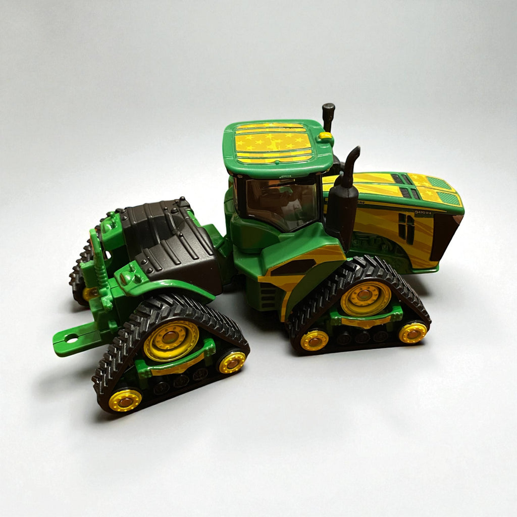 1/64 John Deere 9470RX Tractor Custom Yellow U.S.A. Flag Vinyl Wrap - Tractor Wrap Factory