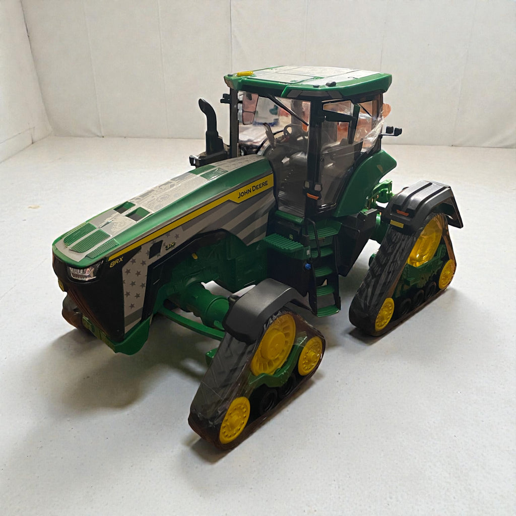 1/16 John Deere 8RX 370 Prestige Tractor – Custom Silver Engraved “Planting Season” Wrap - Tractor Wrap Factory