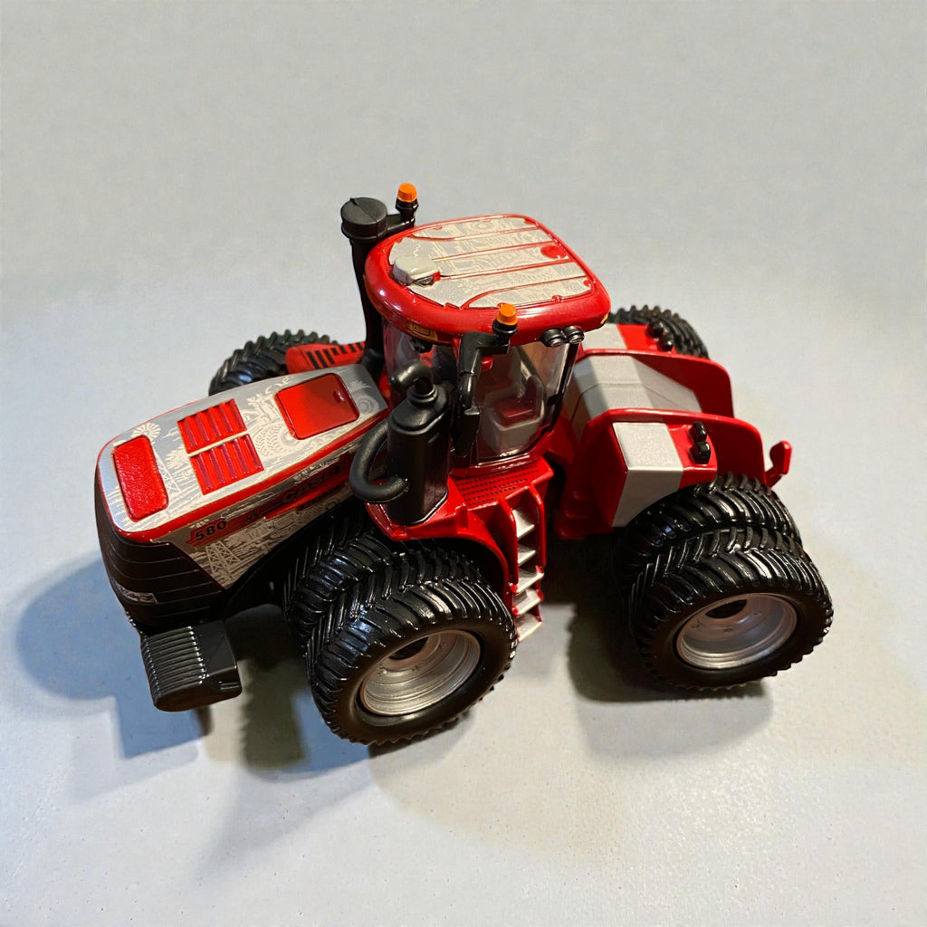 1/64 Case IH Steiger 580 Prestige – Custom Silver Engraved Rustic Wrap - Tractor Wrap Factory
