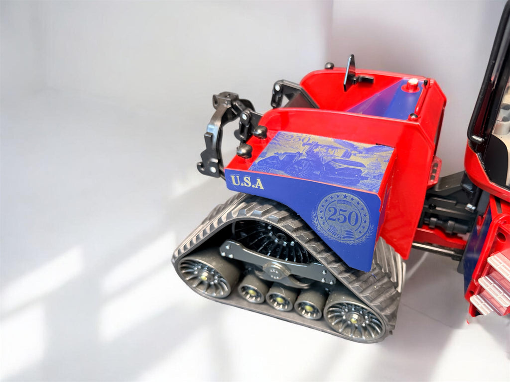America 250 Limited Edition 1:16 Case IH 715 QuadTrac Tractor | Patriotic USA 250th Engraved Wrap