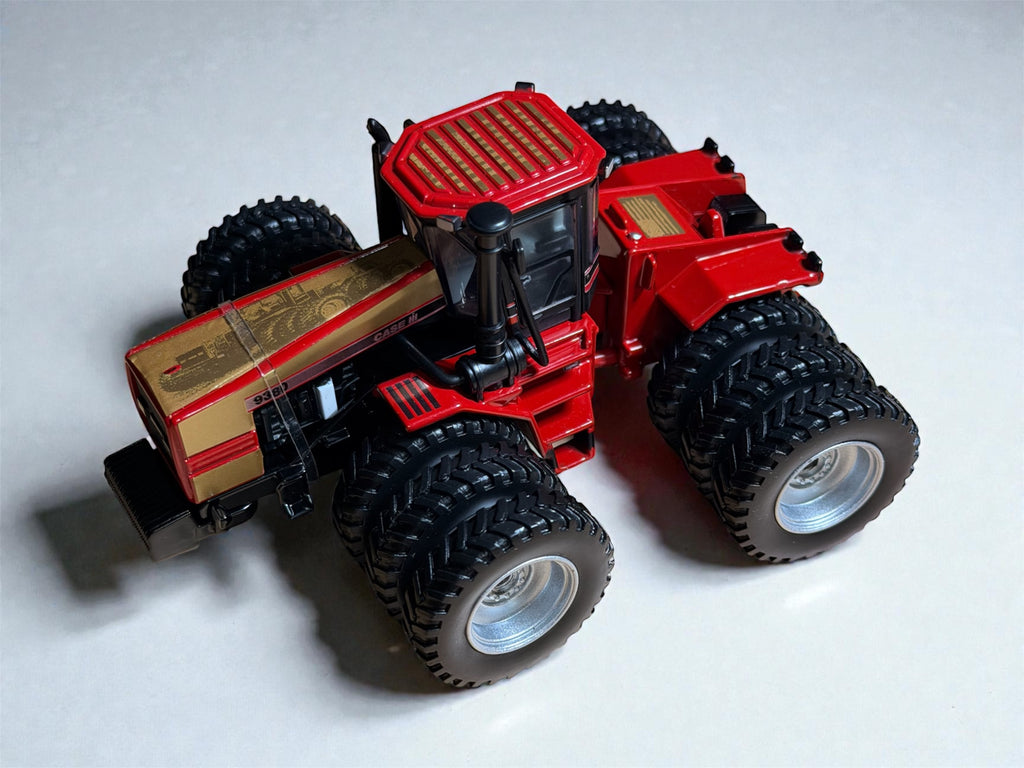 1/64 Prestige Case IH 9380 Triple Wheel Tractor – Custom Gold Engraved Wrap | Limited Edition Collector Model - Tractor Wrap Factory