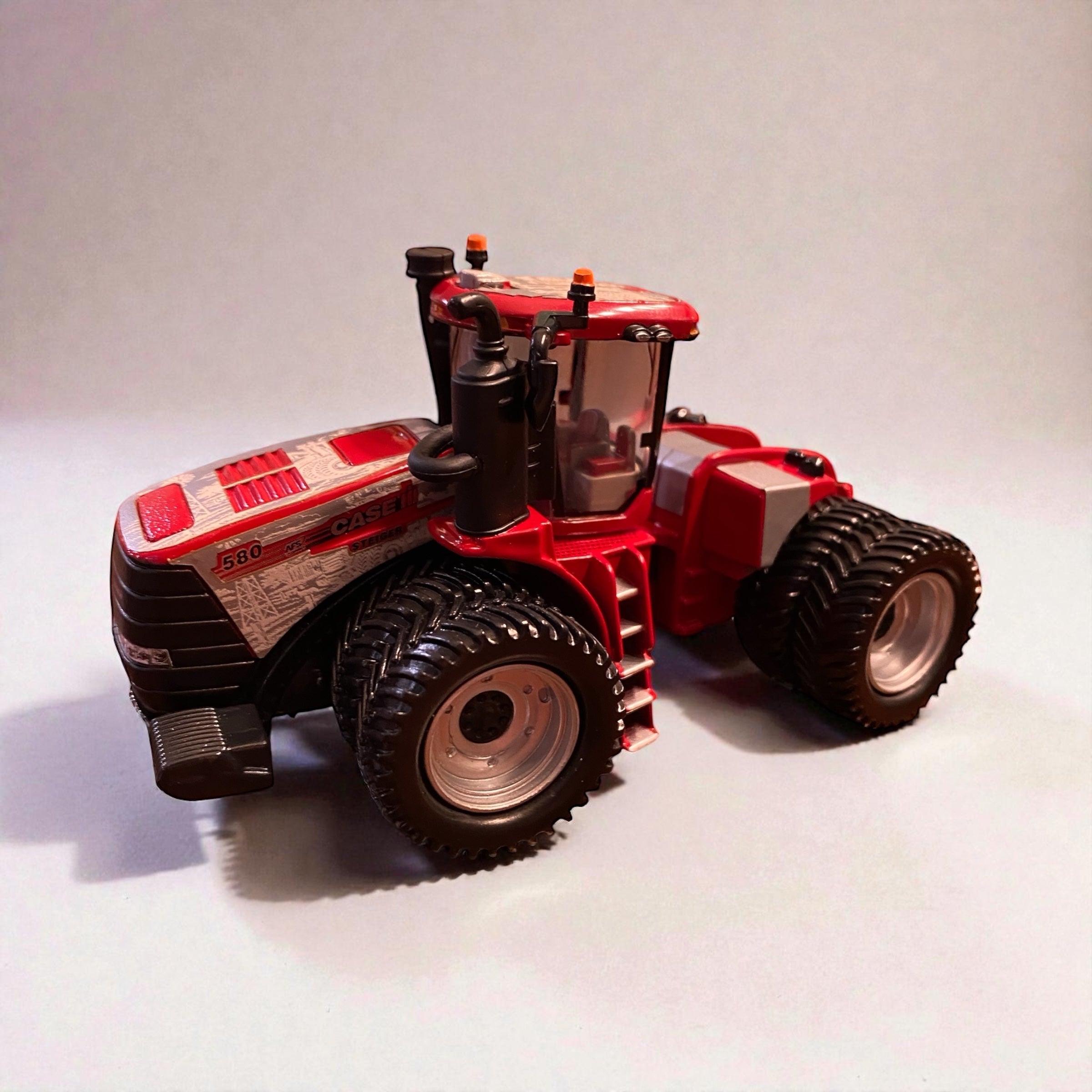 1/64 Case IH Steiger 580 Prestige – Custom Silver Engraved Rustic Wrap - Tractor Wrap Factory