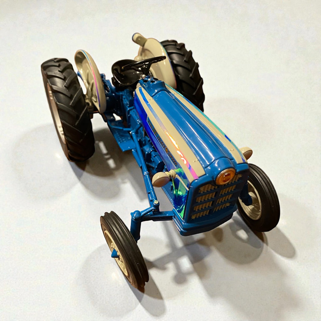 ERTL 1/16 Ford 881 Prestige Blue Chase with Custom Ford Blue Color Change Wrap - Tractor Wrap Factory