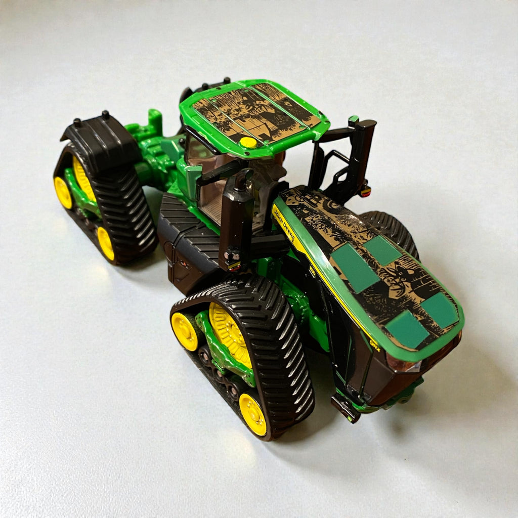 Prestige 1/64 John Deere 9RX 830 w/ Blackout Custom Engraved Buck Scenery Wrap - Tractor Wrap Factory