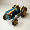 ERTL 1/16 Ford 881 Prestige Blue Chase with Custom Ford Blue Color Change Wrap - Tractor Wrap Factory