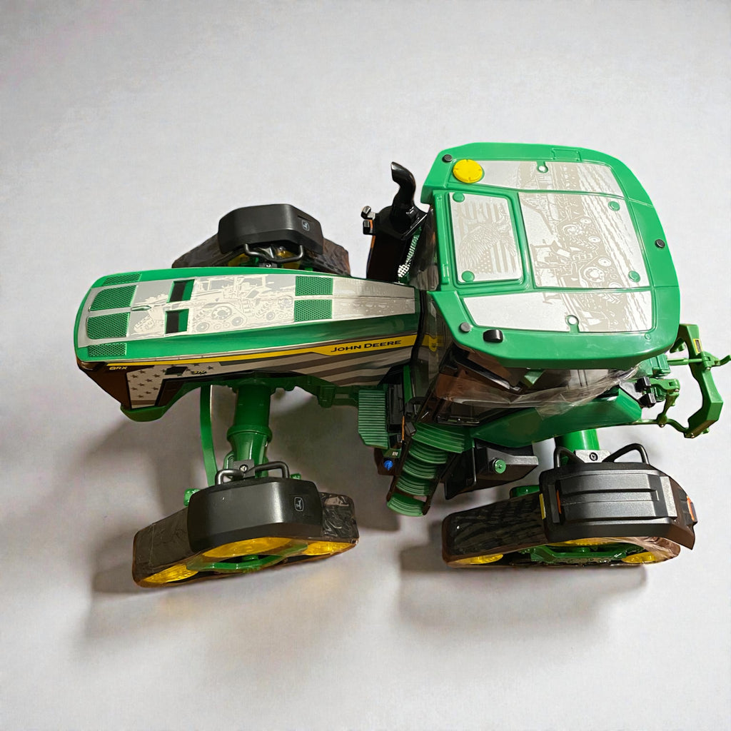 1/16 John Deere 8RX 370 Prestige Tractor – Custom Silver Engraved “Planting Season” Wrap - Tractor Wrap Factory