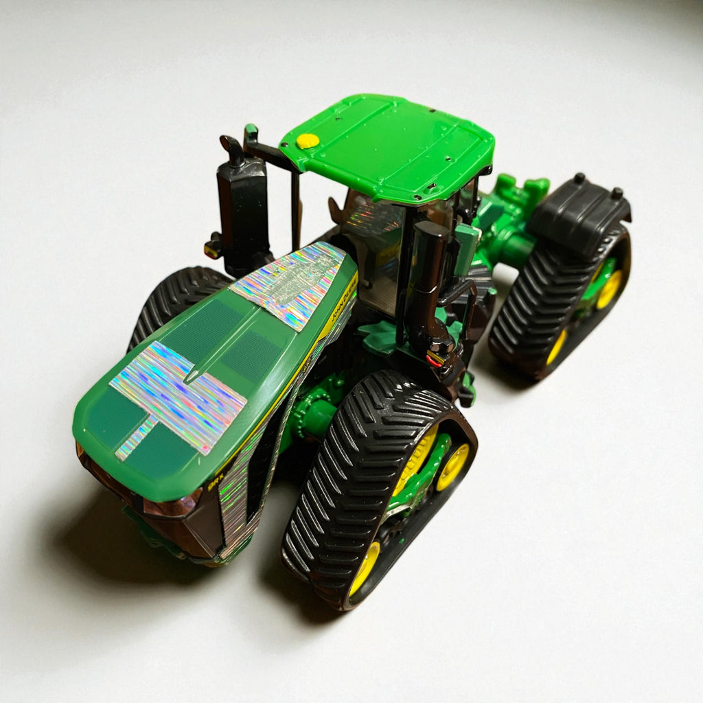 Prestige 1/64 John Deere 9RX 830 Chrome Color Change w/ Engraved Tractor Design - Tractor Wrap Factory