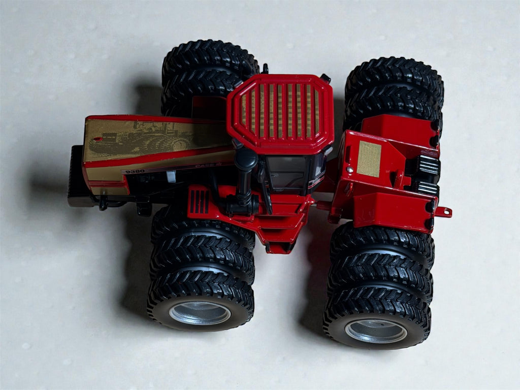 1/64 Prestige Case IH 9380 Triple Wheel Tractor – Custom Gold Engraved Wrap | Limited Edition Collector Model - Tractor Wrap Factory