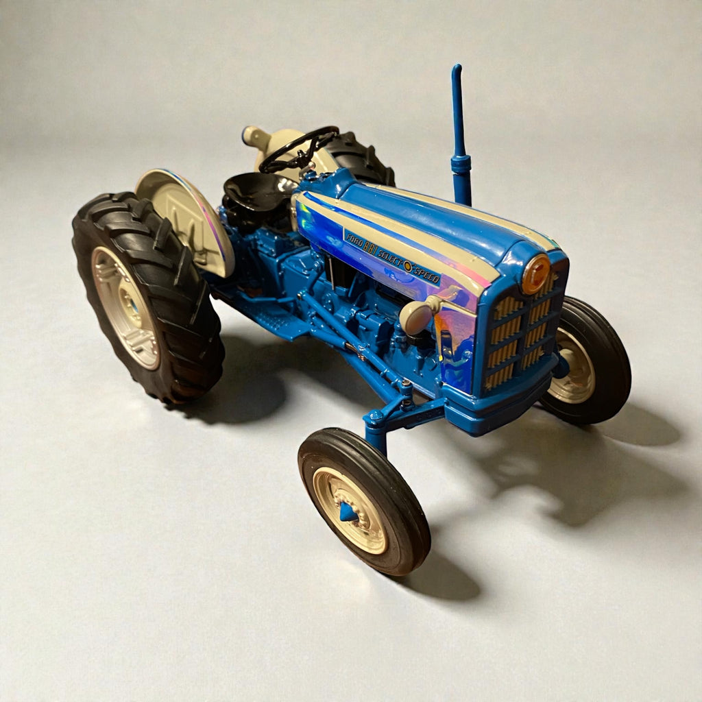 ERTL 1/16 Ford 881 Prestige Blue Chase with Custom Ford Blue Color Change Wrap - Tractor Wrap Factory
