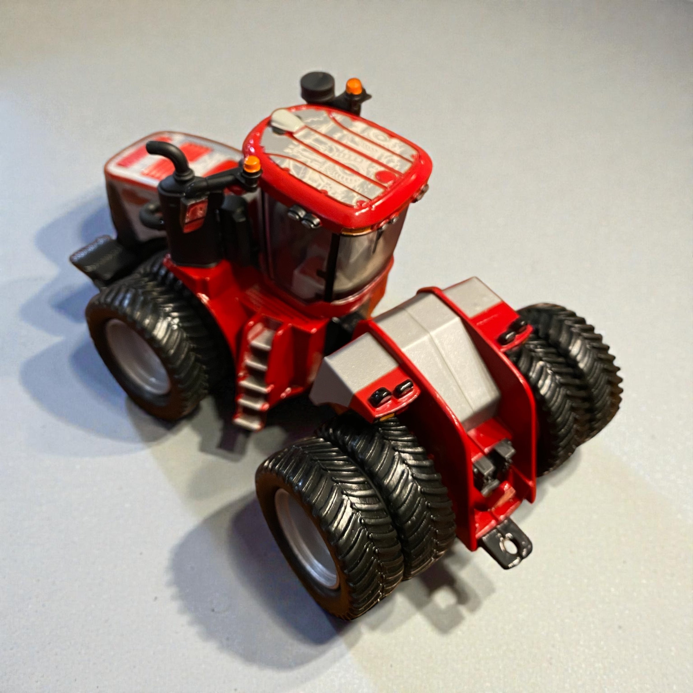 1/64 Case IH Steiger 580 Prestige – Custom Silver Engraved Rustic Wrap - Tractor Wrap Factory