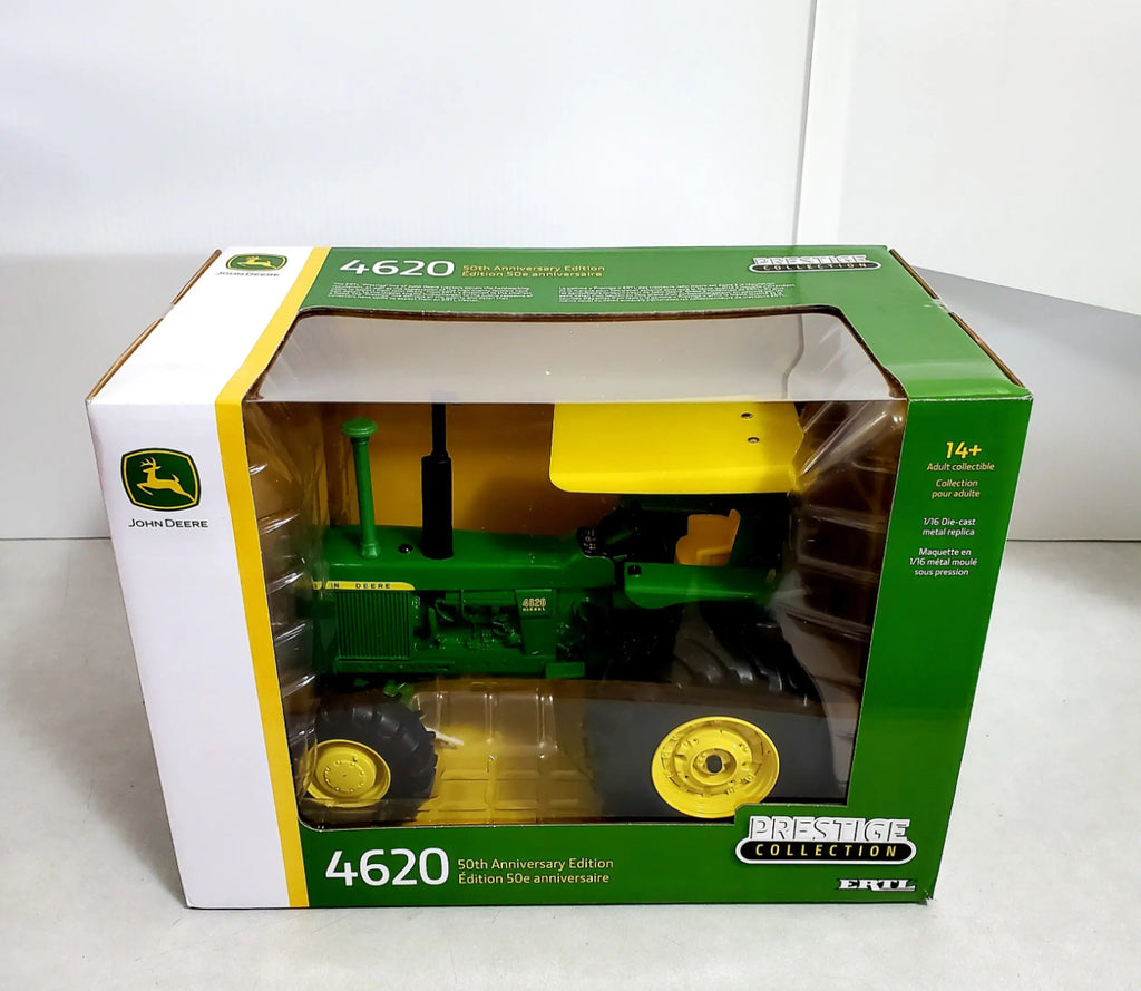 John Deere 4620 50th Anniversary 1/16 Prestige Collector Tractor, Mint Condition - Tractor Wrap Factory