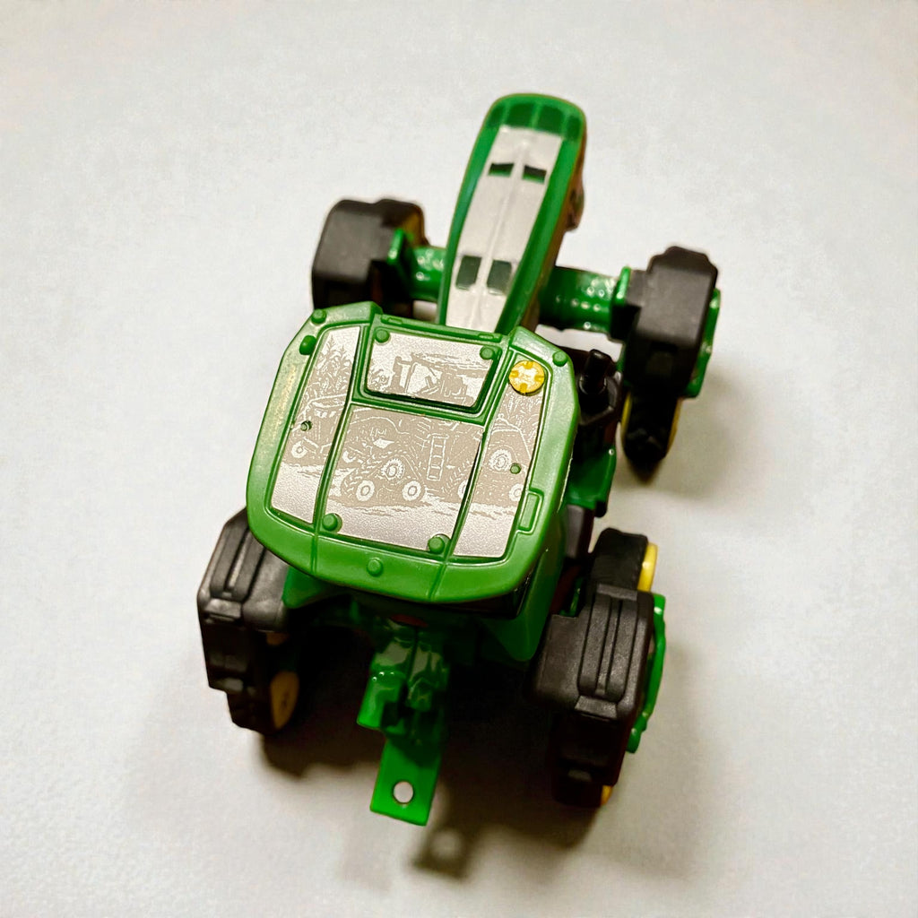 1/64 John Deere 8RX 410 Custom Tractor Silver Corn Field Scene Wrapped - Tractor Wrap Factory