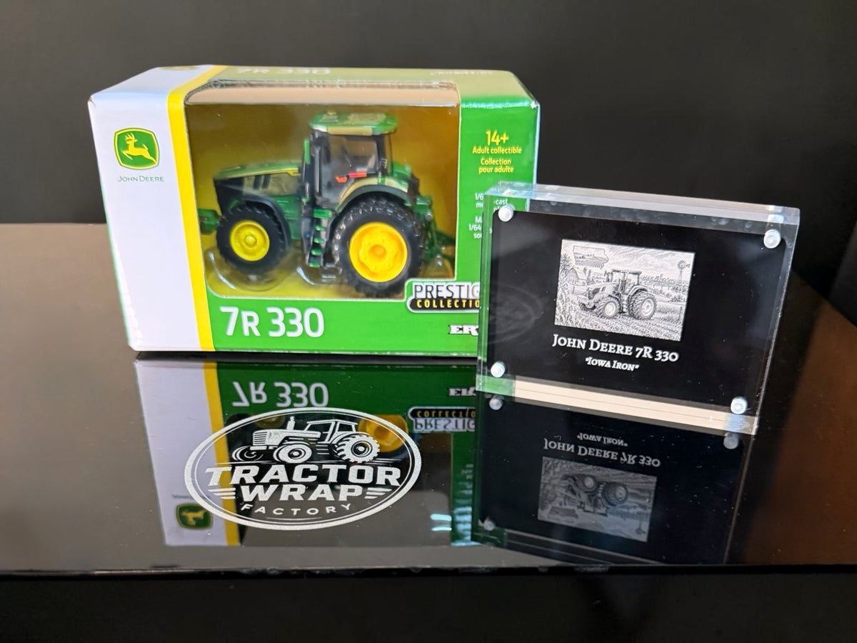 1/64 John Deere 7R 330 Prestige Tractor — “Iowa Iron”
