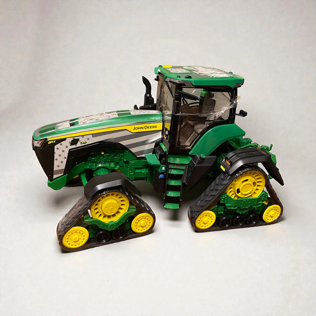 1/16 John Deere 8RX 370 Prestige Tractor – Custom Silver Engraved “Planting Season” Wrap - Tractor Wrap Factory