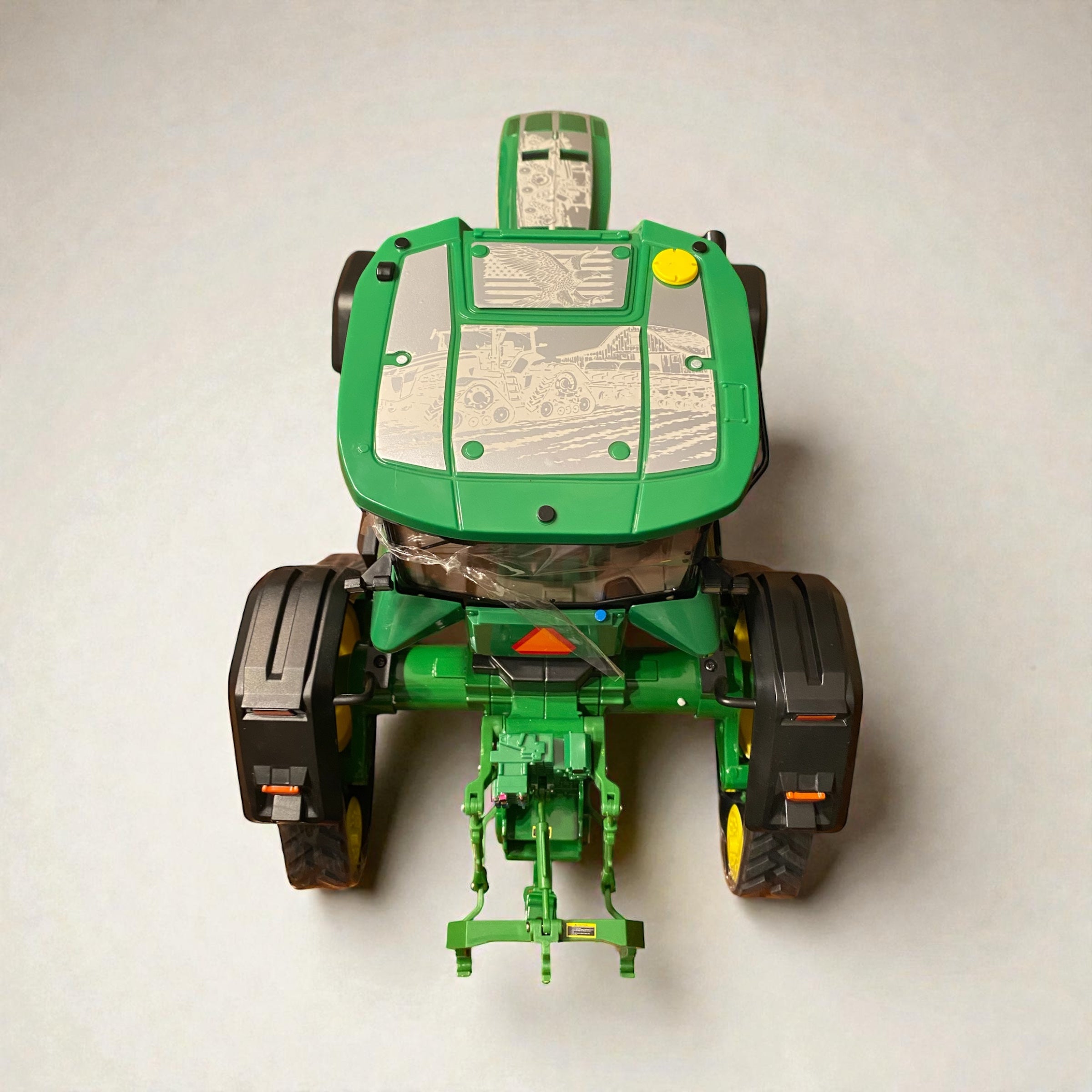 1/16 John Deere 8RX 370 Prestige Tractor – Custom Silver Engraved “Planting Season” Wrap - Tractor Wrap Factory