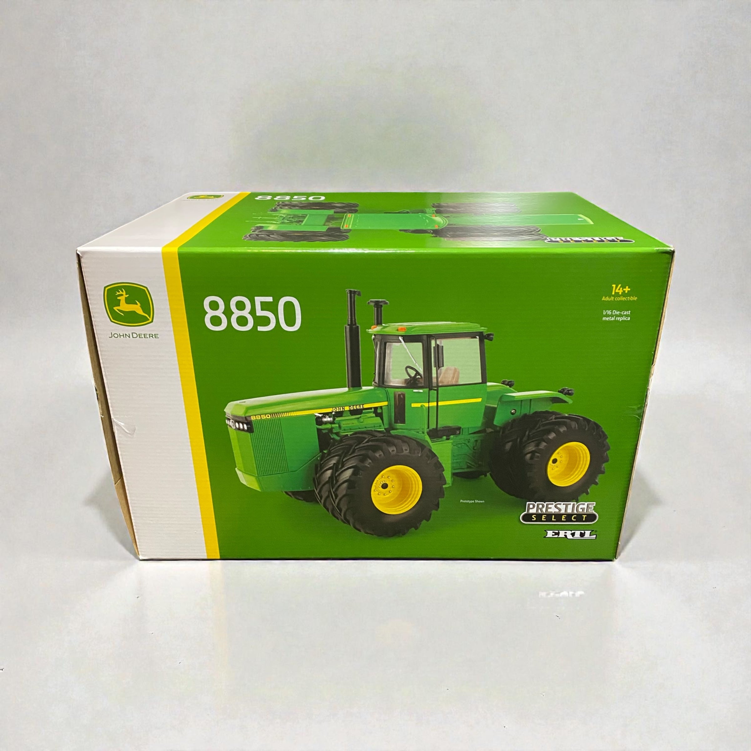 1/16 John Deere 8850 Prestige – “Big Iron Legacy” Custom Engraved Wrap w/Collector Card - Tractor Wrap Factory