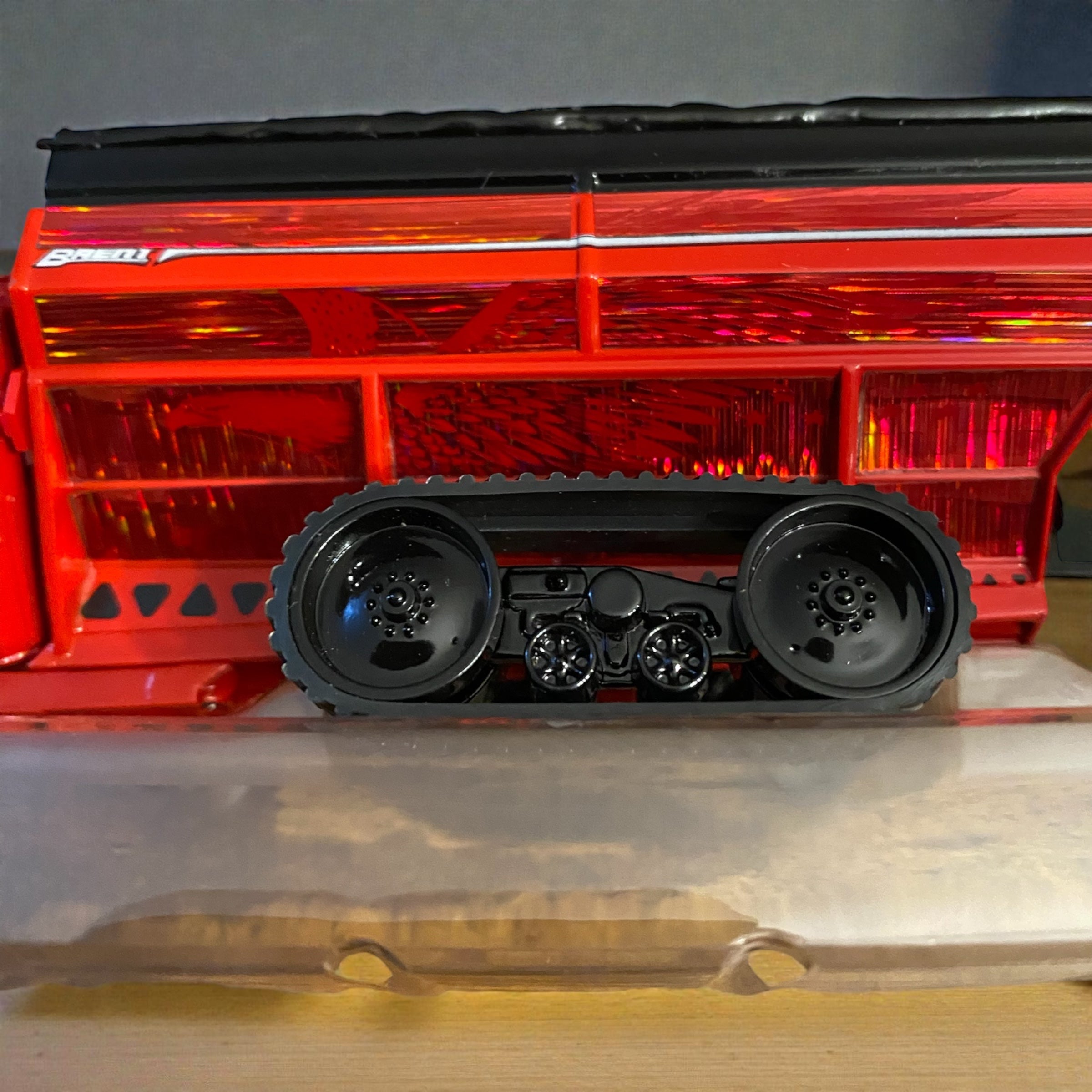 1/64 Brent 1198 Avalanche Grain Cart w/ Red Chrome Engraved “Hidden Eagle” Wrap - Tractor Wrap Factory
