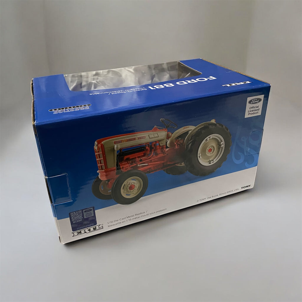 2023 ERTL 1/16 Ford 881 Select-O-Speed Prestige BLUE CHASE Tractor NEW!! - Tractor Wrap Factory