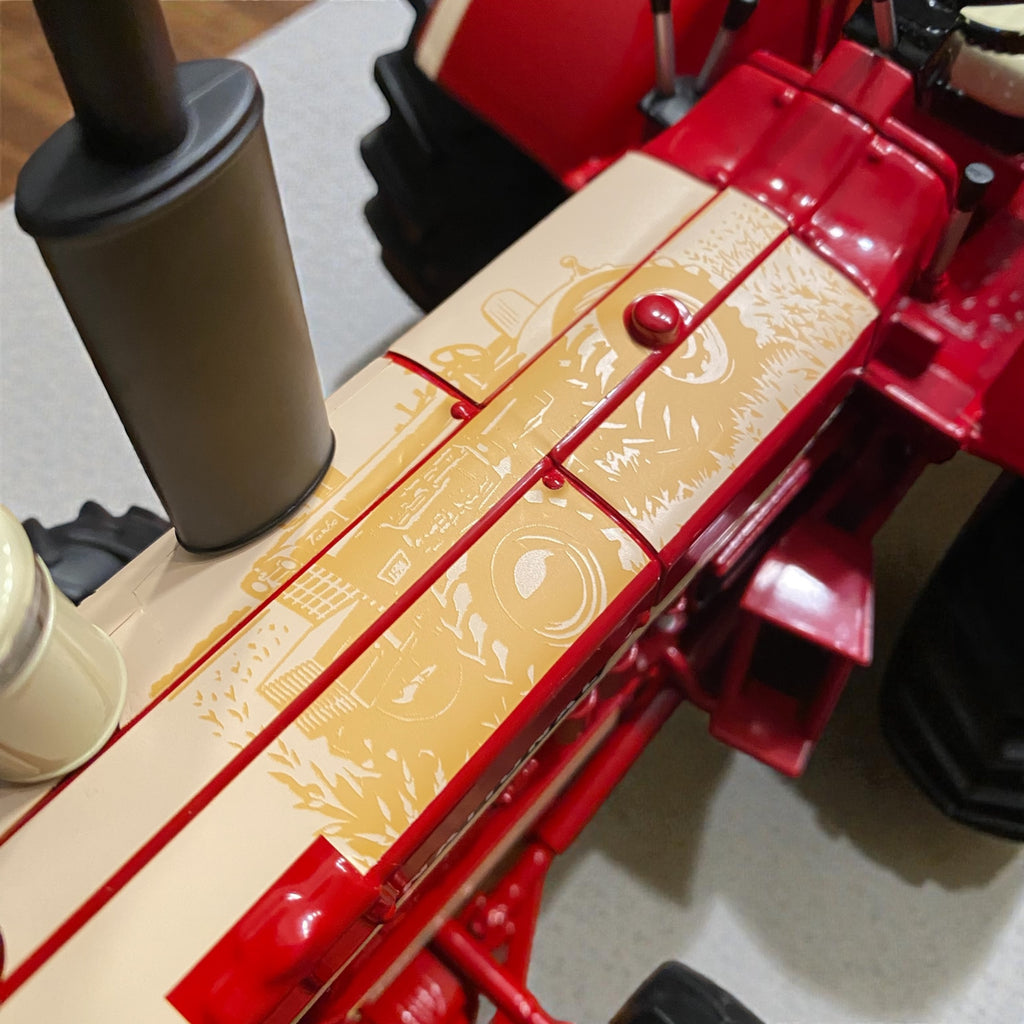 1/16 IH 1256 Wheatland Turbo MFWD Tractor – ERTL Prestige Custom Engraved Wrap - Tractor Wrap Factory
