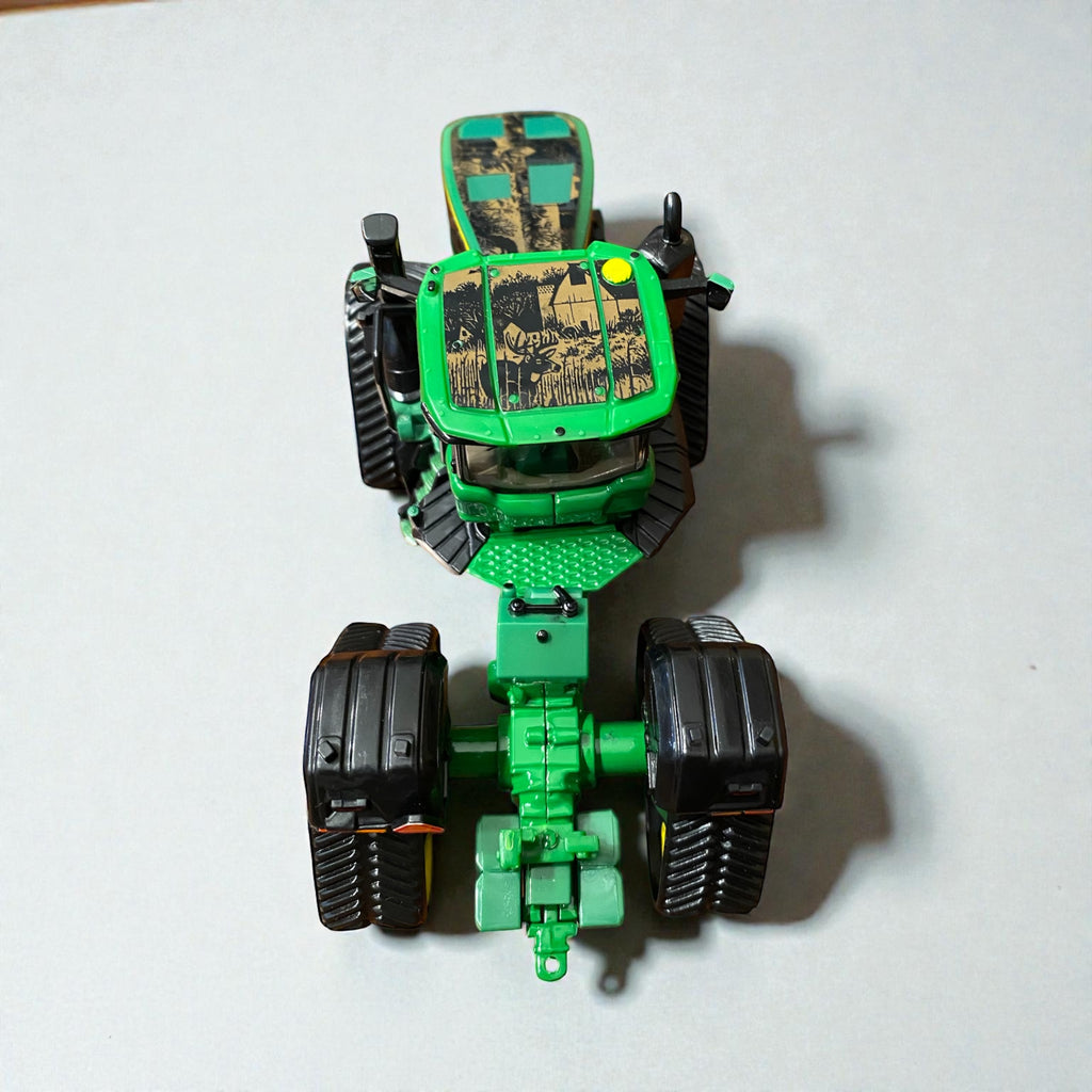 Prestige 1/64 John Deere 9RX 830 w/ Blackout Custom Engraved Buck Scenery Wrap - Tractor Wrap Factory
