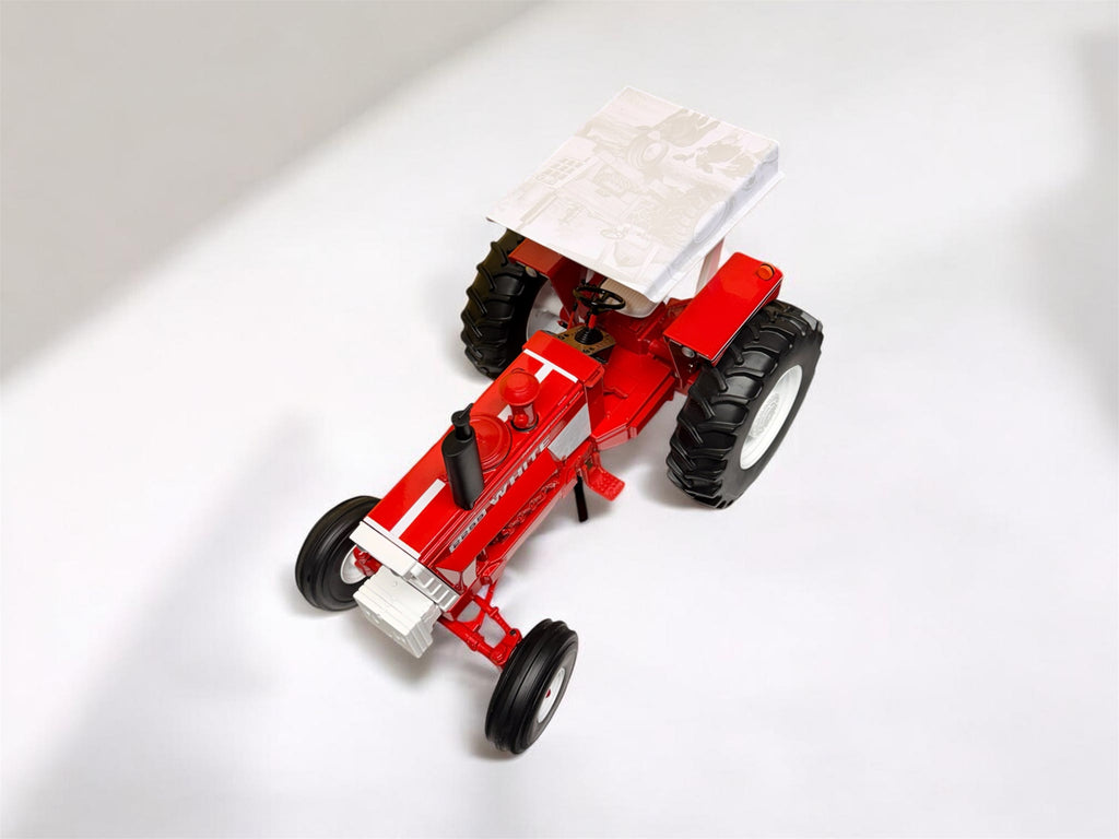 White 2255 Tractor 1/16 Scale Prestige - Custom Engraved Farm Scene Wrap