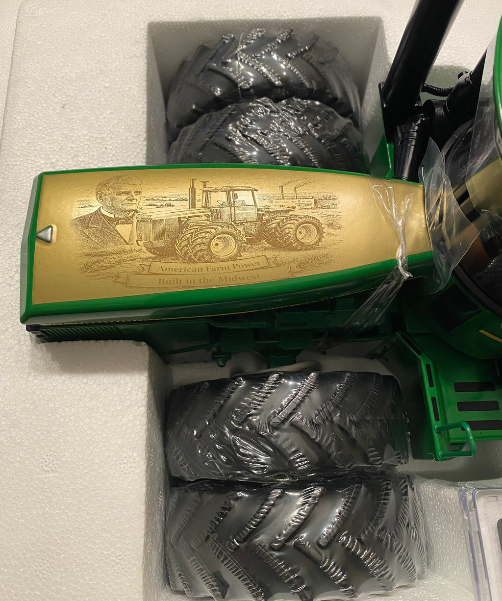 1/16 John Deere 8850 Prestige – “Big Iron Legacy” Custom Engraved Wrap w/Collector Card - Tractor Wrap Factory