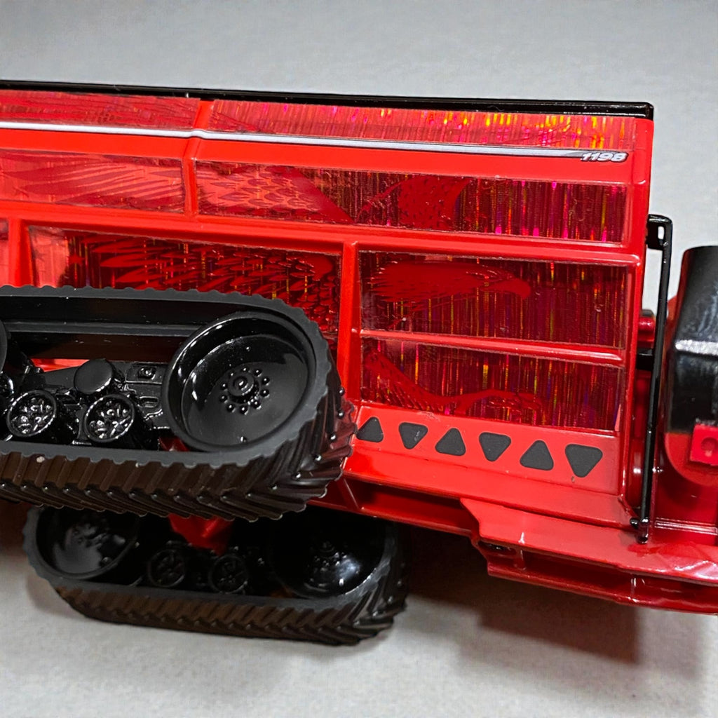1/64 Brent 1198 Avalanche Grain Cart w/ Red Chrome Engraved “Hidden Eagle” Wrap - Tractor Wrap Factory