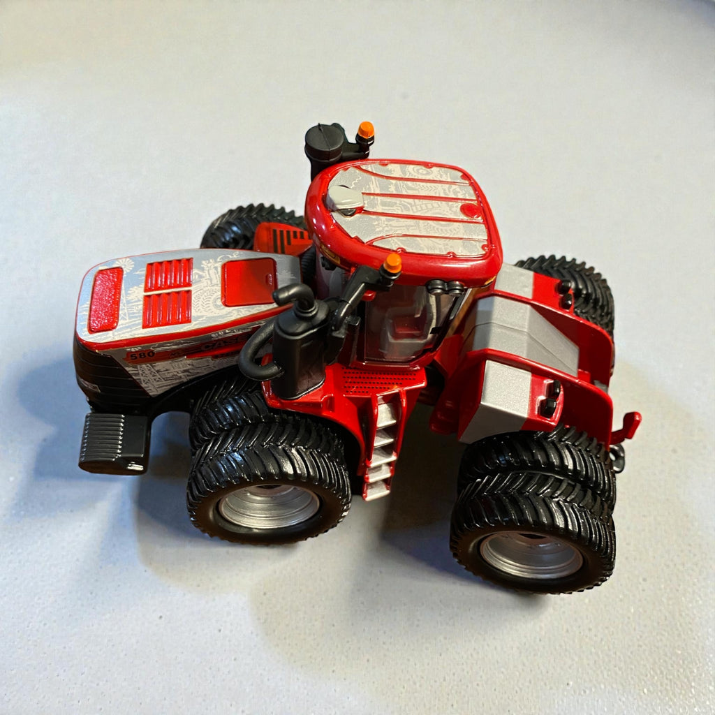 1/64 Case IH Steiger 580 Prestige – Custom Silver Engraved Rustic Wrap - Tractor Wrap Factory
