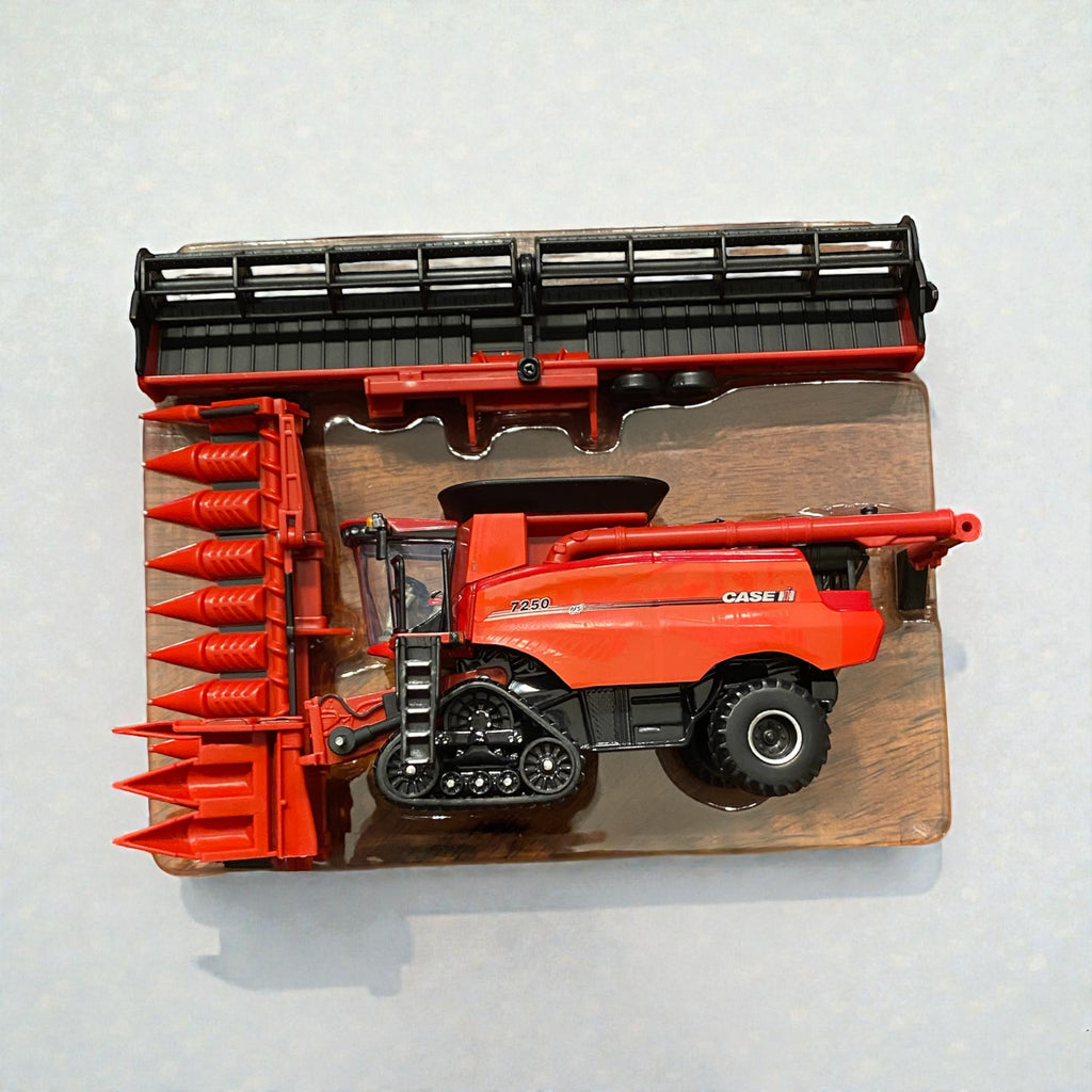 1/64 Case IH 7250 Prestige Combine w/ Headers – Hidden Harvest Custom Wrap - Tractor Wrap Factory