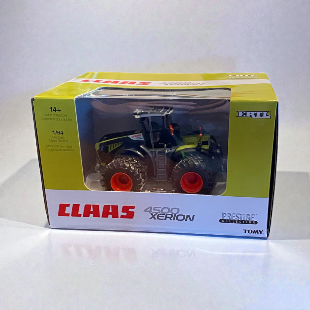 1:64 CLAAS XERION 4500 4WD Tractor – Prestige Edition with Custom Stealth Wrap - Tractor Wrap Factory