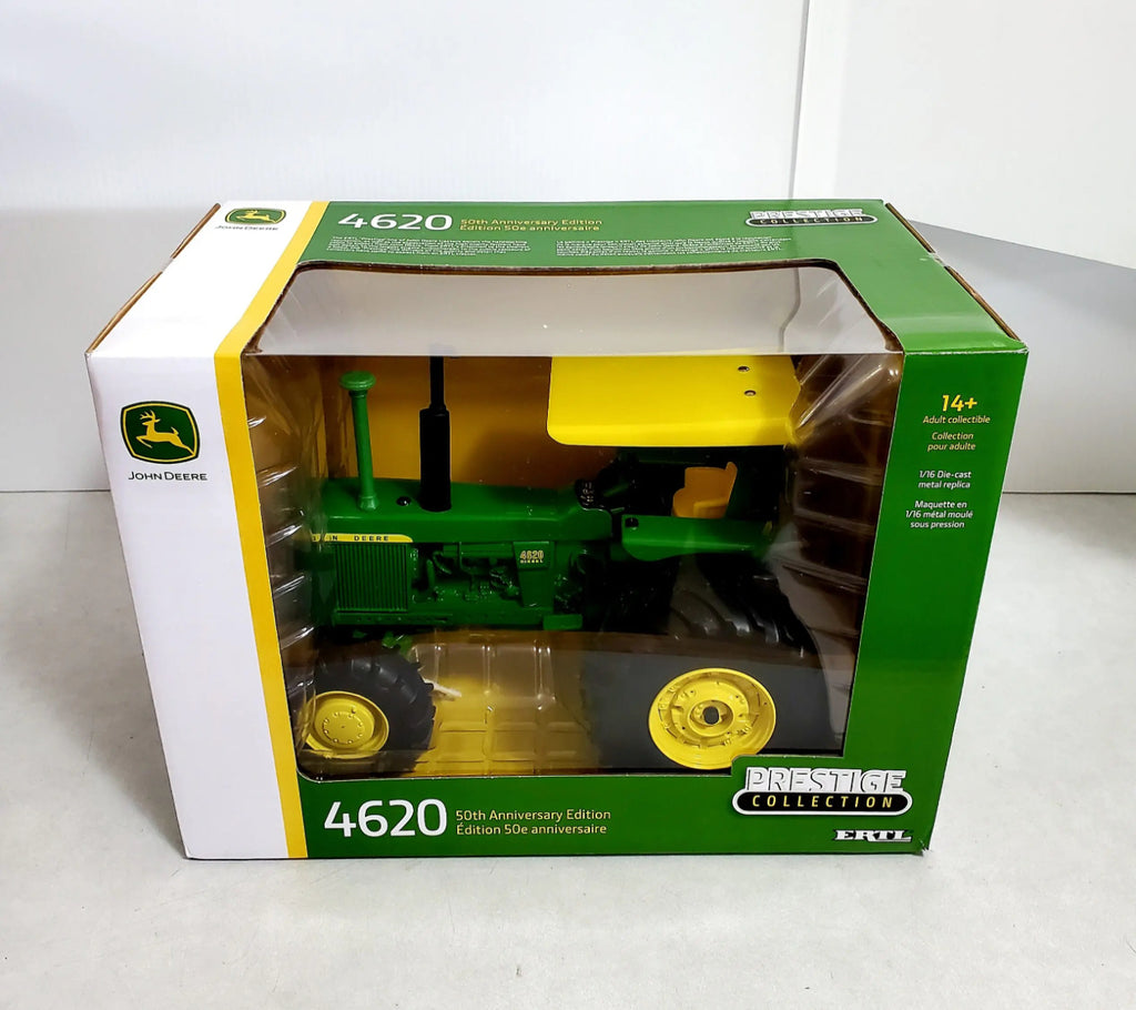 John Deere 4620 50th Anniversary 1/16 Prestige Collector Tractor, Mint Condition - Tractor Wrap Factory