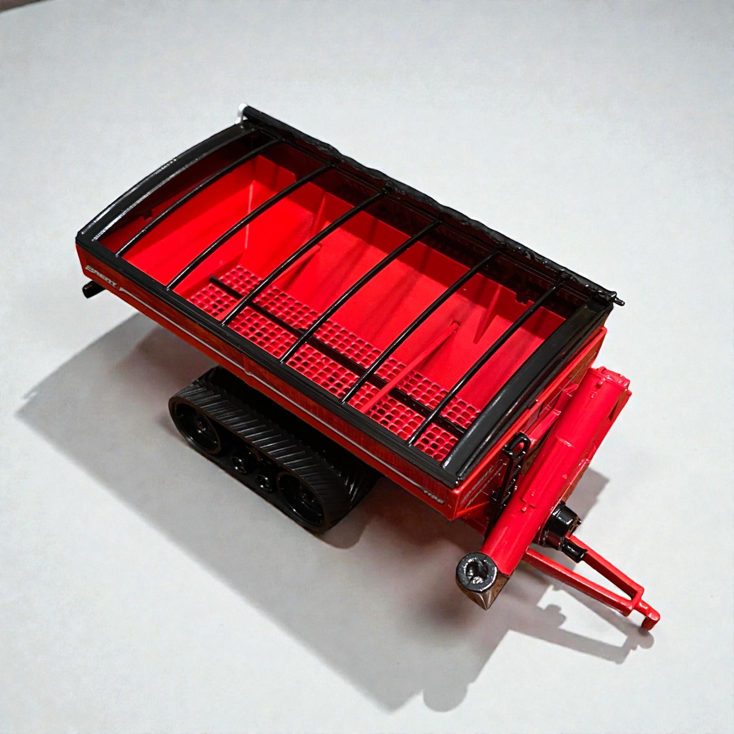 1/64 Brent 1198 Avalanche Grain Cart w/ Red Chrome Engraved “Hidden Eagle” Wrap - Tractor Wrap Factory