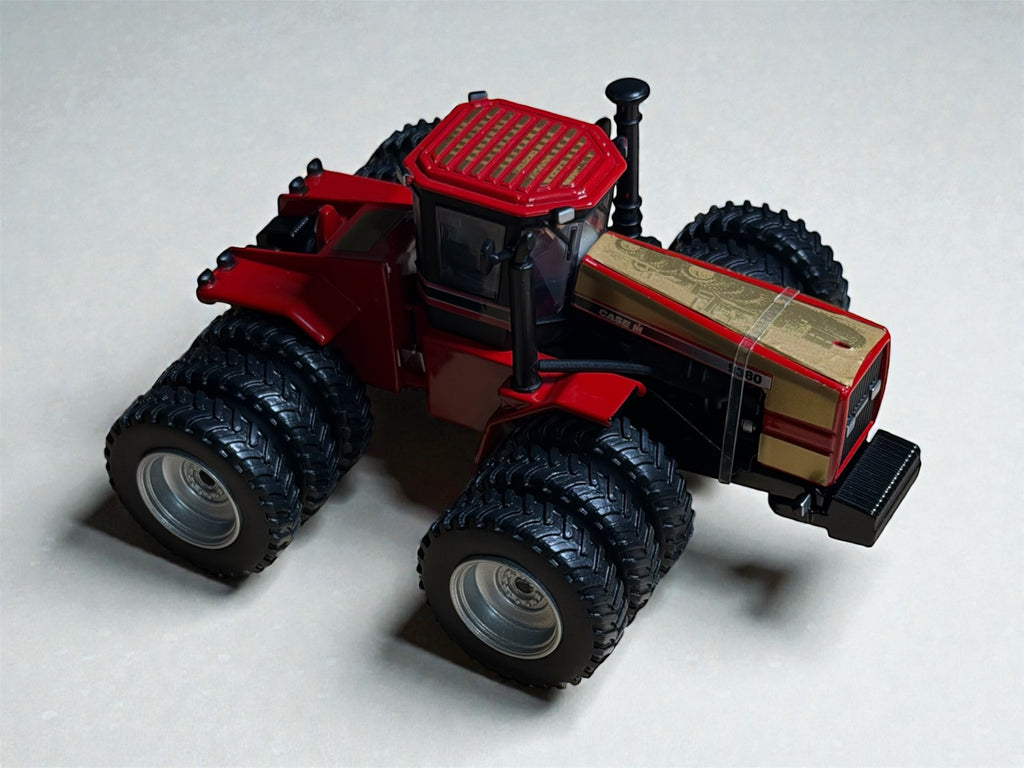 1/64 Prestige Case IH 9380 Triple Wheel Tractor – Custom Gold Engraved Wrap | Limited Edition Collector Model - Tractor Wrap Factory