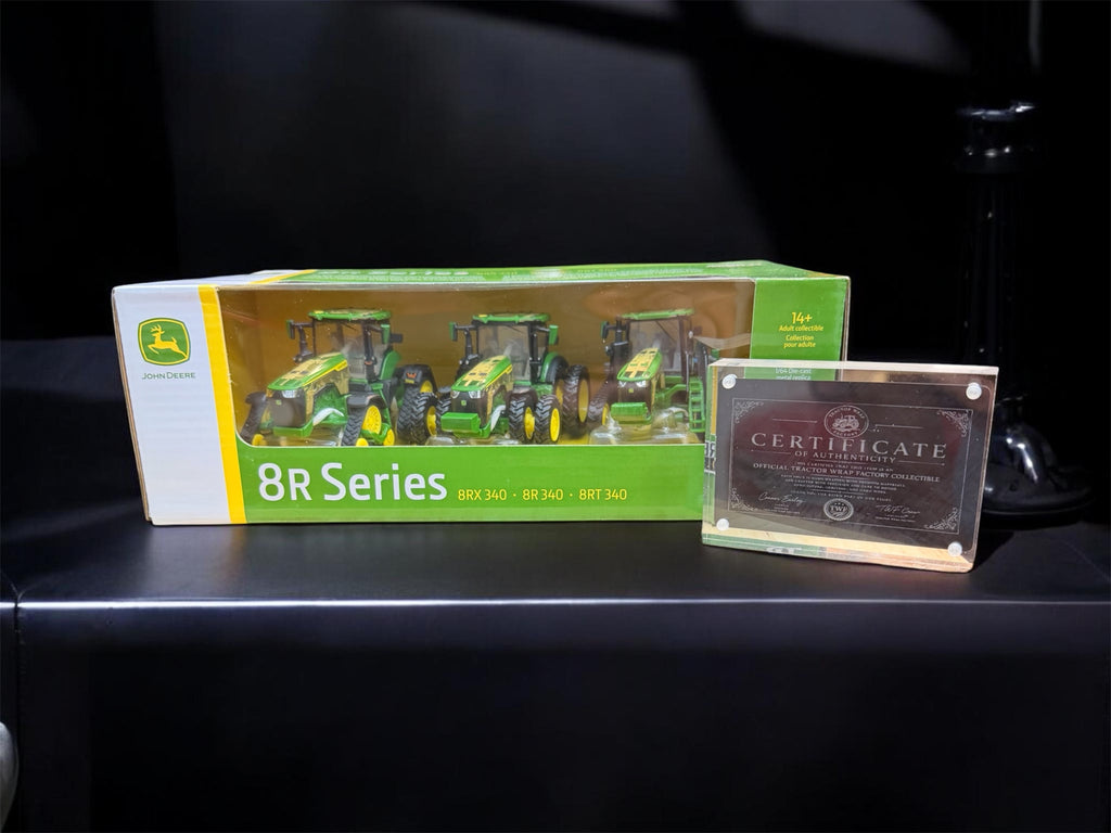 1/64 John Deere 8R Series “Waterloo Legacy” – Prestige Collector Set