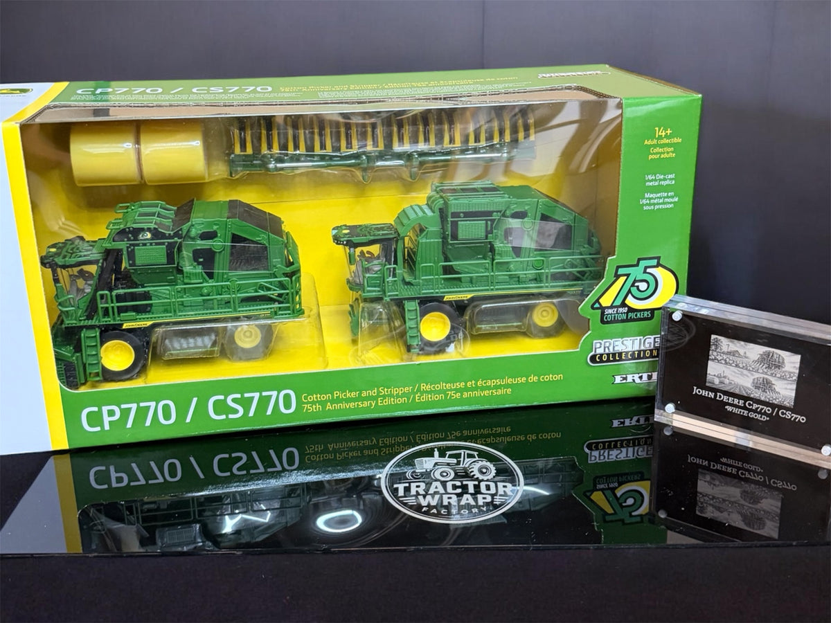 1/64 John Deere CP770 & CS770 Prestige Collection — “White Gold”