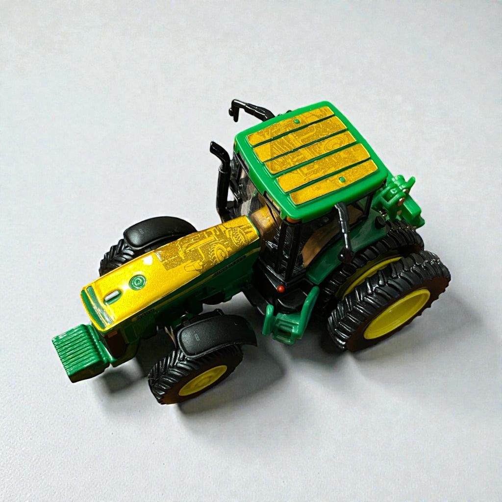 1/64 John Deere 8400 Prestige Tractor Custom Engraved Gold Vinyl Wrapped - Tractor Wrap Factory