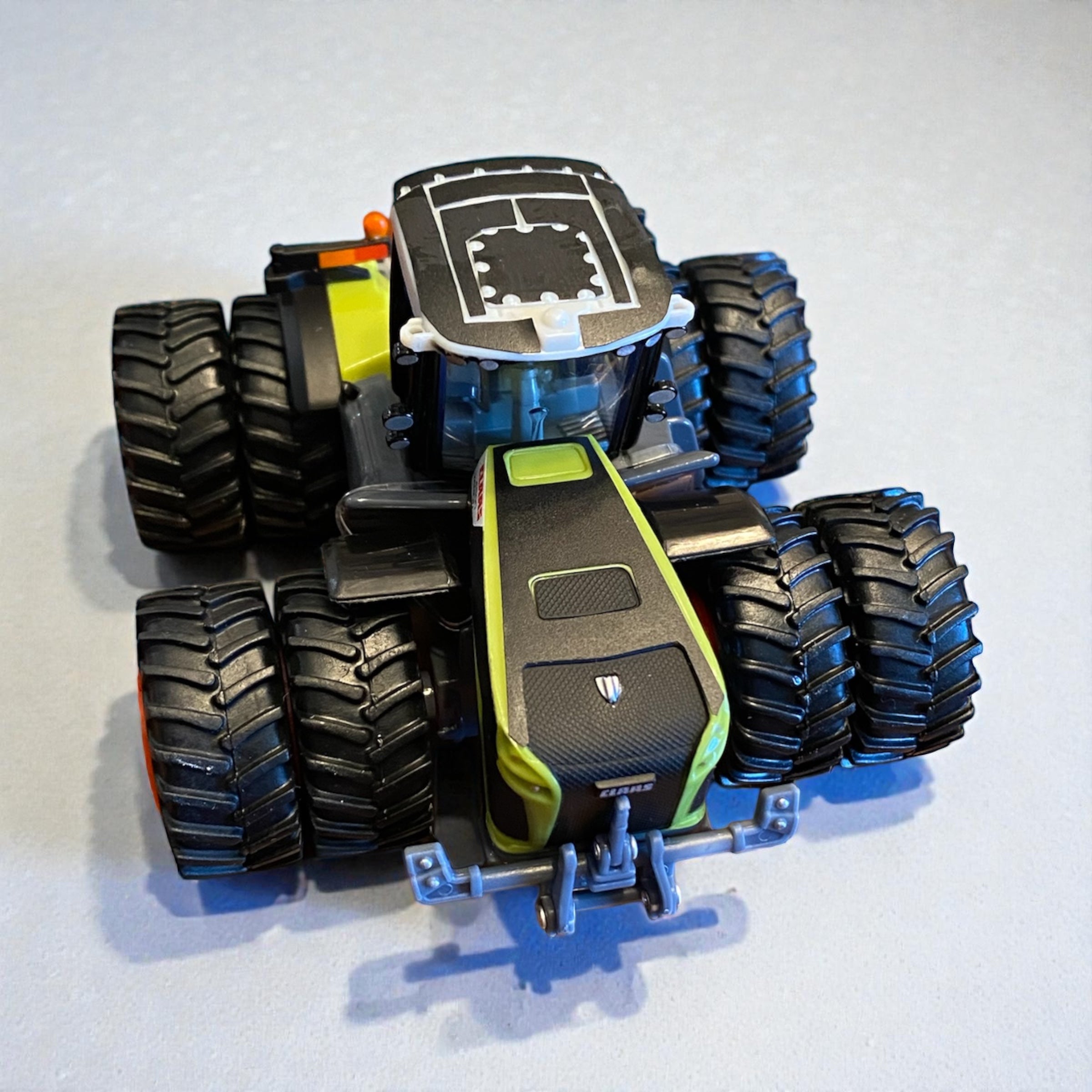 1:64 CLAAS XERION 4500 4WD Tractor – Prestige Edition with Custom Stealth Wrap - Tractor Wrap Factory