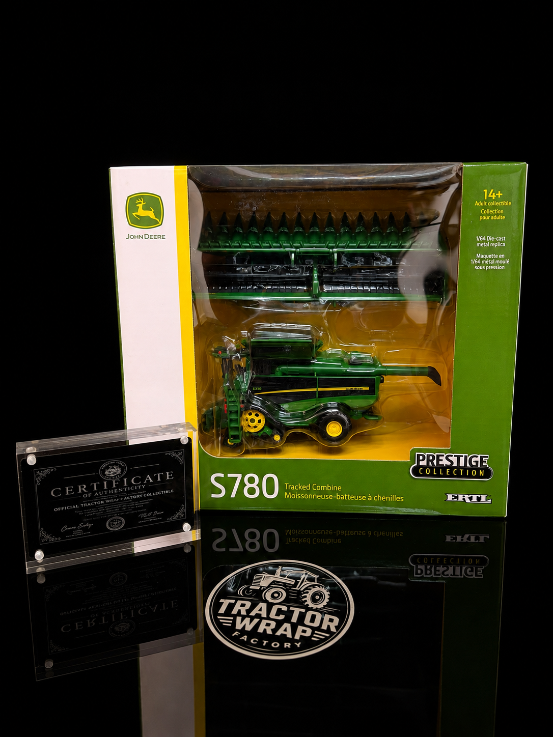 1/64 John Deere S780 Tracked Combine Prestige Collection – “The Harvest Run”