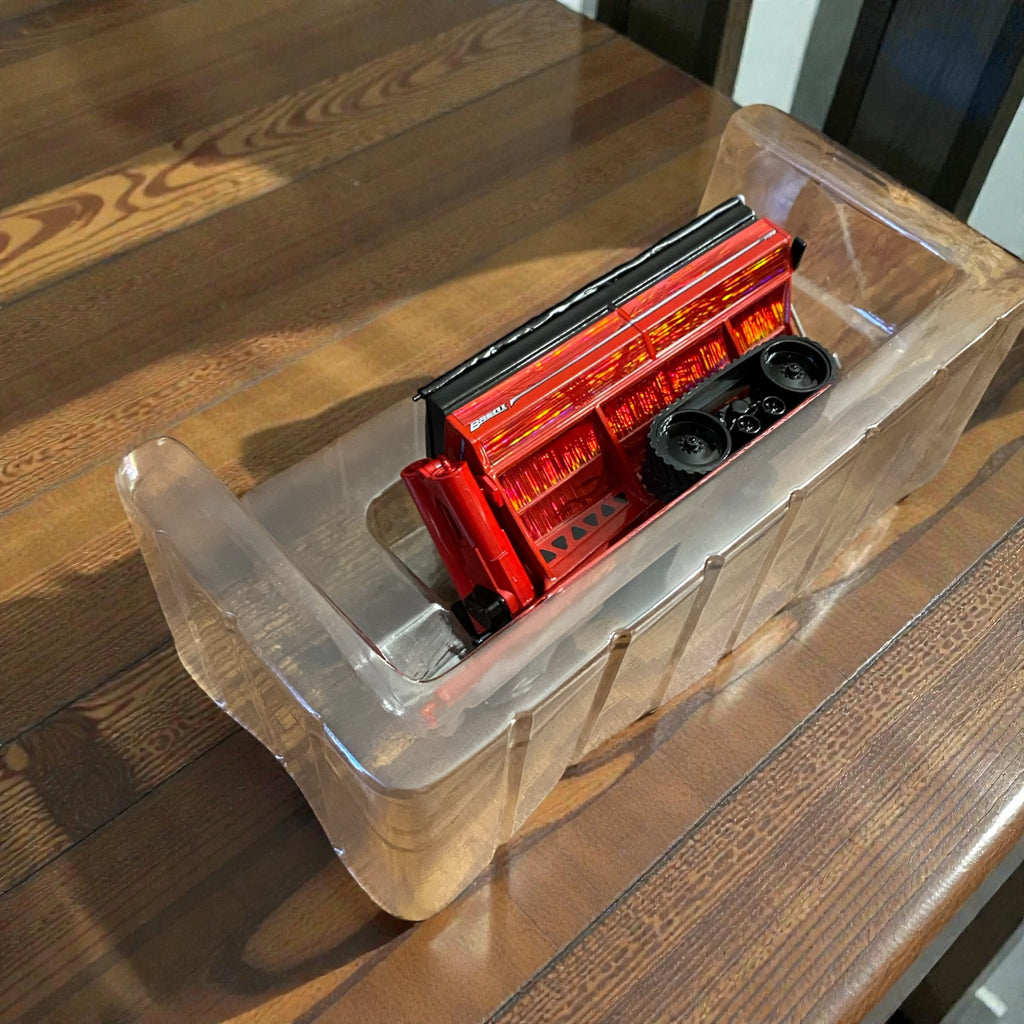 1/64 Brent 1198 Avalanche Grain Cart w/ Red Chrome Engraved “Hidden Eagle” Wrap - Tractor Wrap Factory