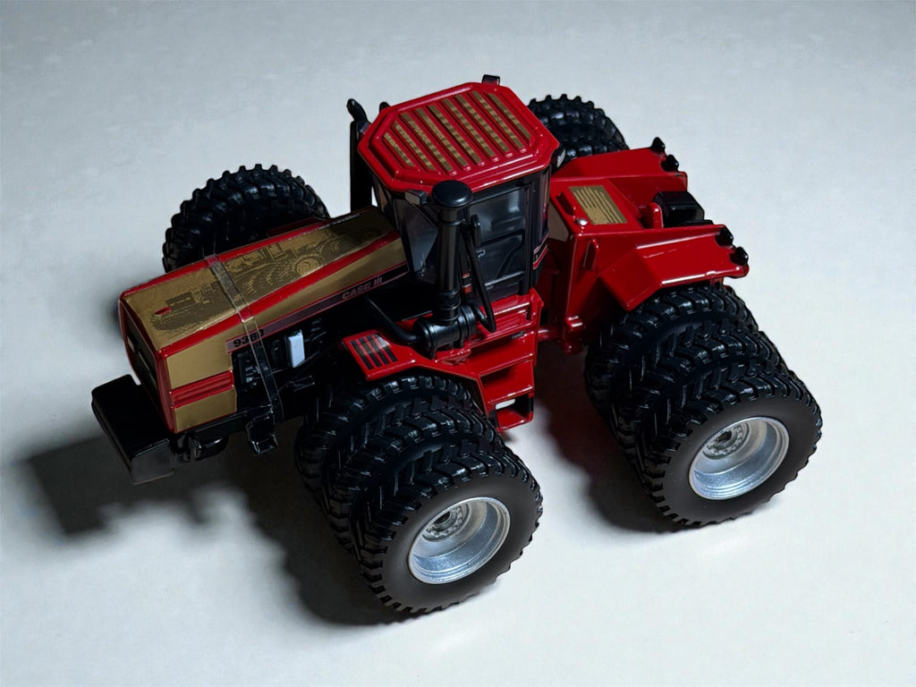 1/64 Prestige Case IH 9380 Triple Wheel Tractor – Custom Gold Engraved Wrap | Limited Edition Collector Model - Tractor Wrap Factory